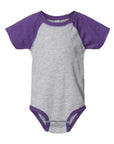 4430 Rabbit Skins Custom Infant Baseball Fine Jersey Bodysuit | Custom Infant Raglan Bodysuit