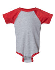 4430 Rabbit Skins Custom Infant Baseball Fine Jersey Bodysuit | Custom Infant Raglan Bodysuit