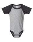 4430 Rabbit Skins Custom Infant Baseball Fine Jersey Bodysuit | Custom Infant Raglan Bodysuit