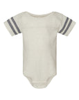 4437 Rabbit Skins Custom Infant Football Fine Jersey Bodysuit | Custom Infant Football Bodysuit