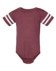 4437 Rabbit Skins Custom Infant Football Fine Jersey Bodysuit | Custom Infant Football Bodysuit