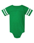 4437 Rabbit Skins Custom Infant Football Fine Jersey Bodysuit | Custom Infant Football Bodysuit