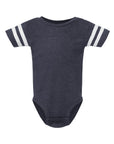4437 Rabbit Skins Custom Infant Football Fine Jersey Bodysuit | Custom Infant Football Bodysuit