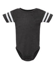 4437 Rabbit Skins Custom Infant Football Fine Jersey Bodysuit | Custom Infant Football Bodysuit
