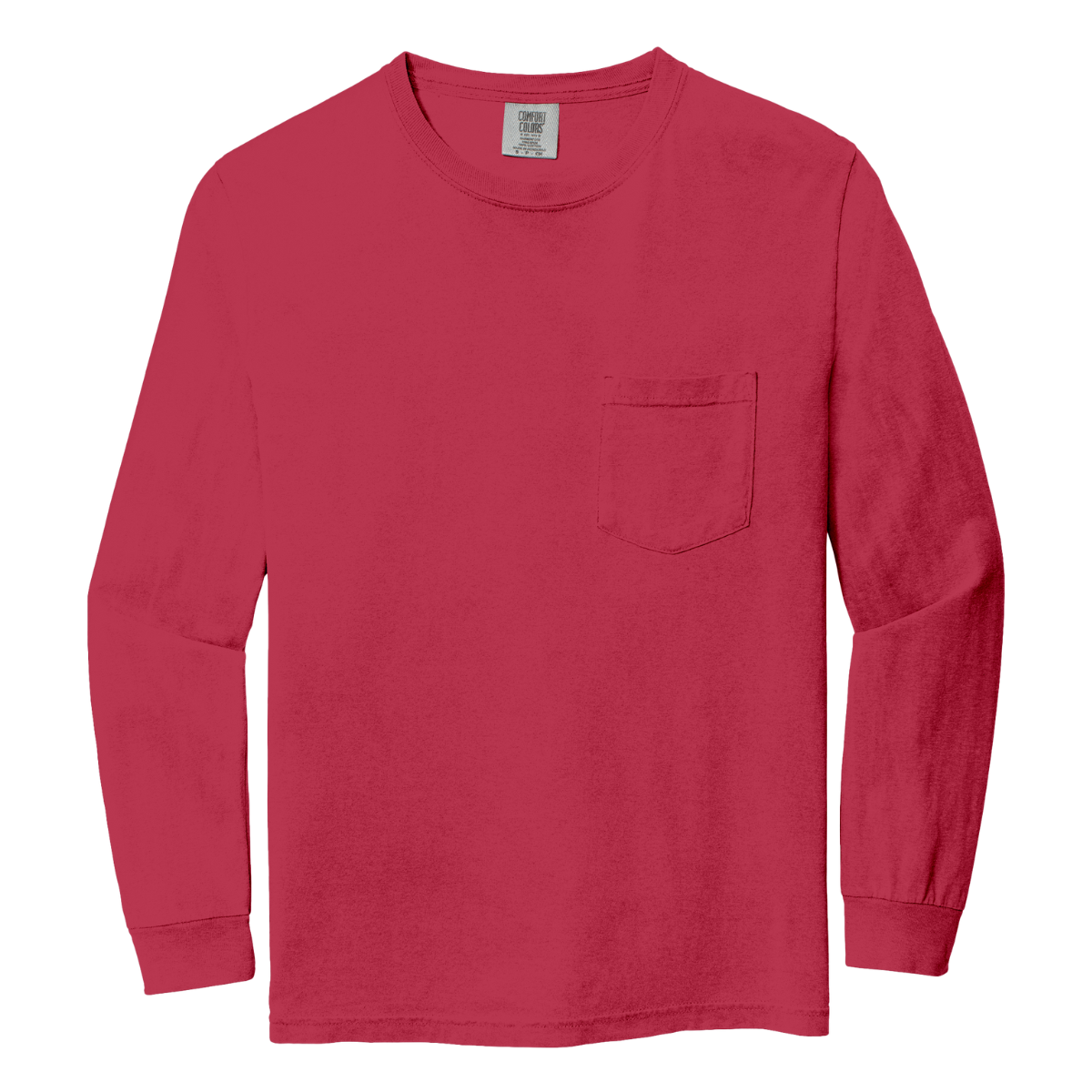 C4410 Comfort Colors® Custom Long-Sleeve Pocket Tee