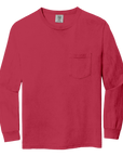 C4410 Comfort Colors® Custom Long-Sleeve Pocket Tee