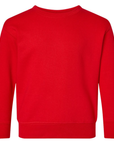 3317 Rabbit Skins® Custom Toddler Fleece Crewneck Sweatshirt | Soft Cotton-Blend Pullover