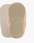Rose Gold Bow Baby Shoe