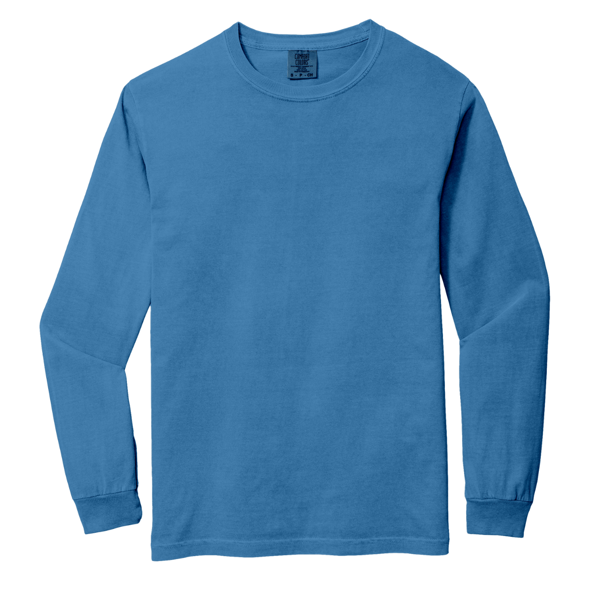 C6014 Comfort Colors Heavyweight Long-Sleeve T-Shirt – Garment-Dyed Custom Print Tee