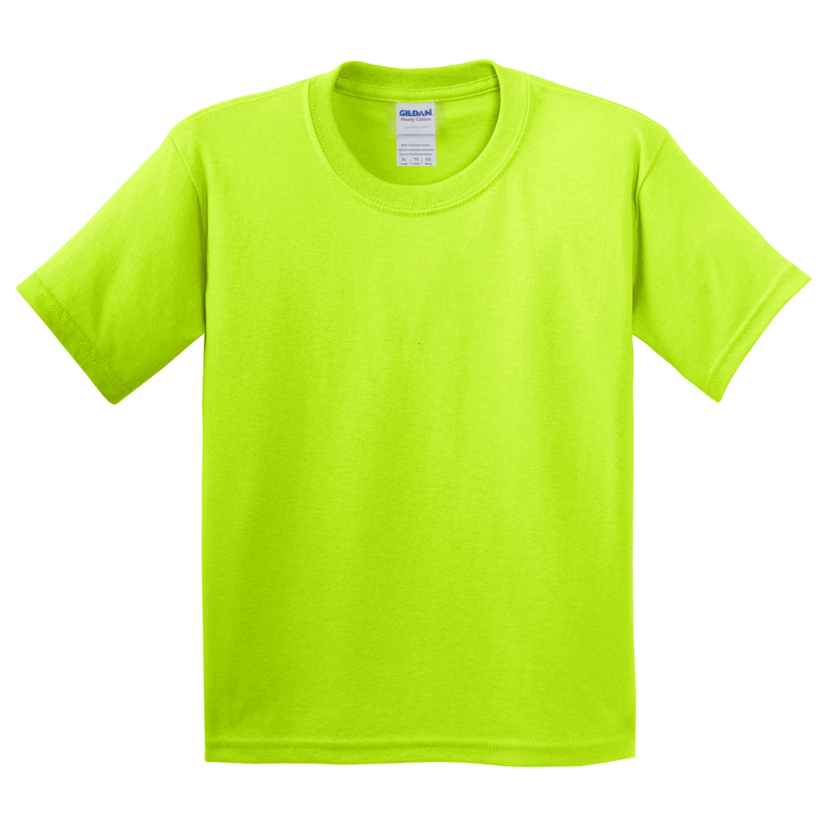 G500B Gildan Youth Heavy Cotton™ T-Shirt – Custom Print Blank Tee for Kids