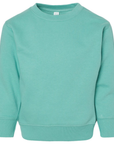 3317 Rabbit Skins® Custom Toddler Fleece Crewneck Sweatshirt | Soft Cotton-Blend Pullover