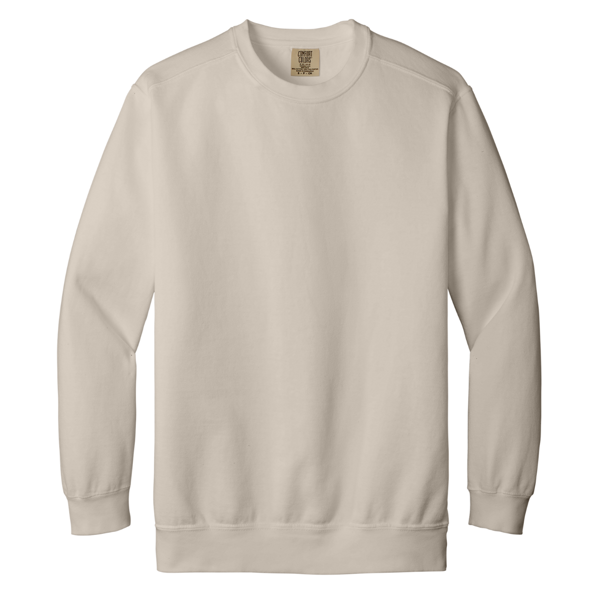 1566 Comfort Colors Adult Crewneck Sweatshirt – Garment-Dyed Custom Print Pullover