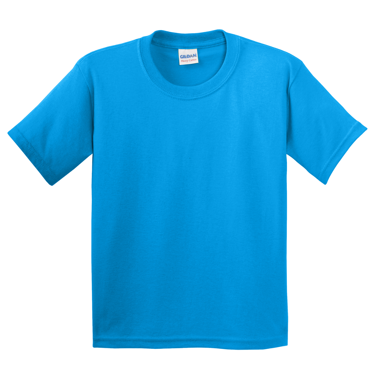 G500B Gildan Youth Heavy Cotton™ T-Shirt – Custom Print Blank Tee for Kids