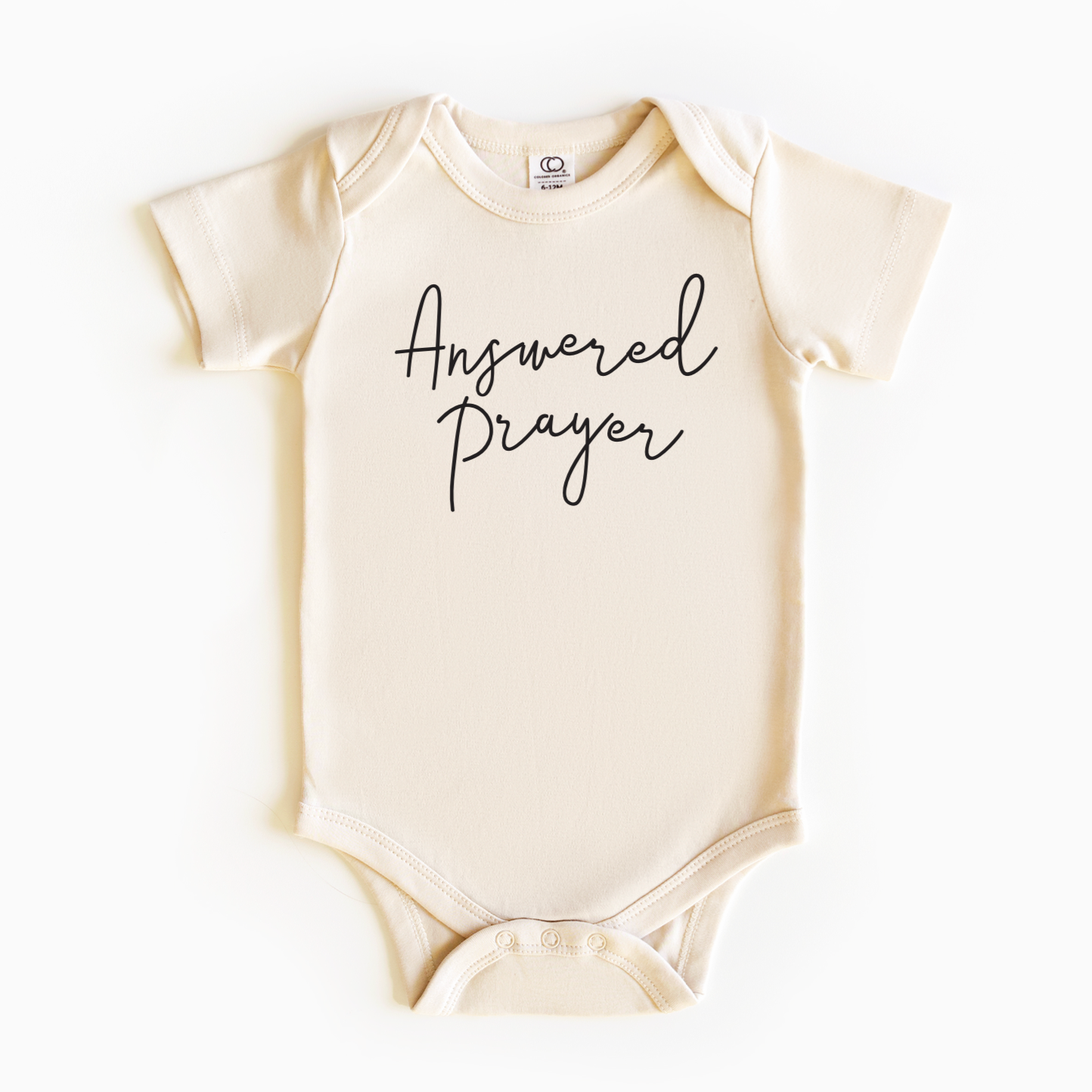 Answered Prayer Praying Bible Miracle Baby Infant Gift from God Jesus Lord Savior Heaven Angel Boy and Girl.