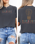 Salt & Light – Women’s Christian Light Bulb T-Shirt (Matthew 5:13–16)