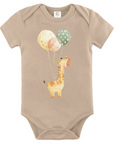 Vintage Giraffe with Balloons – Infant Bodysuit