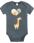Vintage Giraffe with Balloons – Infant Bodysuit