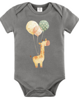 Vintage Giraffe with Balloons – Infant Bodysuit
