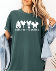 Here for the Snacks – Women’s Mouse Ears T-Shirt