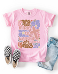 Made to Worship – Youth Christian T-Shirt (Floral Design)