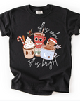All Is Calm, All Is Bright – Youth Holiday Mugs Tee