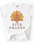 Give Thanks – Youth Turkey Thanksgiving Tee