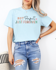 Not Perfect Just Forgiven – Women’s Christian T-Shirt