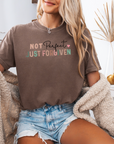 Not Perfect Just Forgiven – Women’s Christian T-Shirt