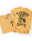 Yahweh – The Great I Am Men’s Christian Back Print Tee