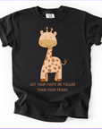Let Your Faith Be Taller – Youth Giraffe Christian Tee