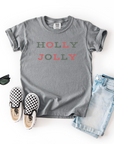 Holly Jolly – Retro Youth Christmas Tee