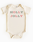 Holly Jolly – Baby Christmas Bodysuit