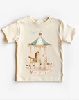 Vintage Carousel – Youth Christian T-Shirt with Nostalgic Illustration