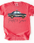 Protect & Serve – Police Support Neutral Youth Tee