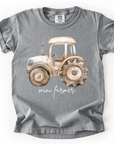 Mini Farmer – Youth Tee with Tractor & Script