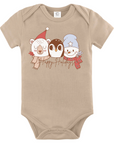 Happy Holidays – Peace Sign Winter Friends Infant Bodysuit