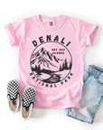 Denali National Park Alaska Neutral Tee Shirt Top