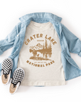 Crater Lake National Park Oregon Neutral Tee Shirt Top