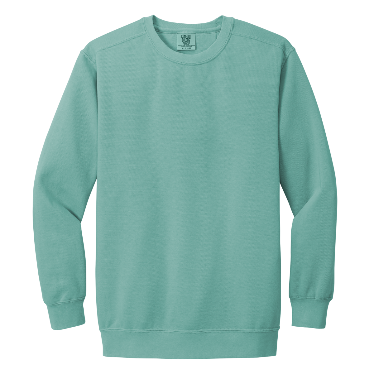 1566 Comfort Colors Adult Crewneck Sweatshirt – Garment-Dyed Custom Print Pullover