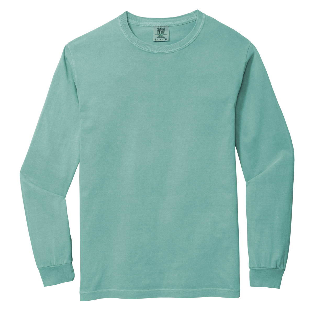 C6014 Comfort Colors Heavyweight Long-Sleeve T-Shirt – Garment-Dyed Custom Print Tee