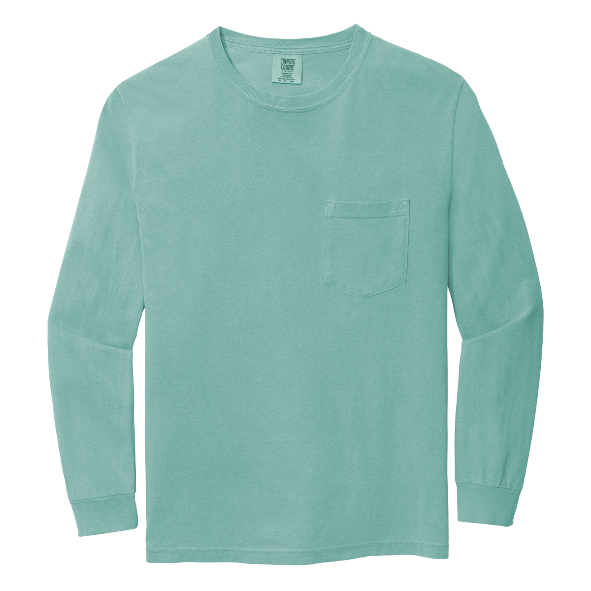 C4410 Comfort Colors® Custom Long-Sleeve Pocket Tee