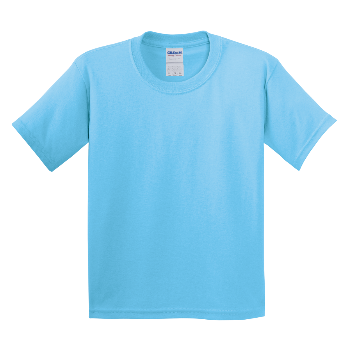 G500B Gildan Youth Heavy Cotton™ T-Shirt – Custom Print Blank Tee for Kids