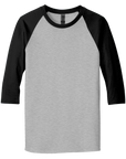 G570 Gildan® Heavy Cotton™ 3/4 Sleeve T-Shirt Custom Raglan Tee