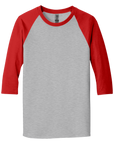 G570 Gildan® Heavy Cotton™ 3/4 Sleeve T-Shirt Custom Raglan Tee