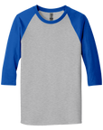 G570 Gildan® Heavy Cotton™ 3/4 Sleeve T-Shirt Custom Raglan Tee