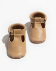 Weathered Brown T-Bar Baby Shoe