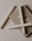 Fluted Taper Candles - Set of 3