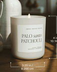 Stress Relief Soy Candle - Blue Matte Jar - 15 oz