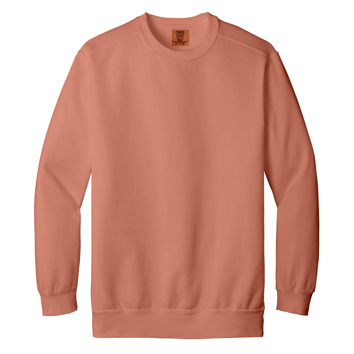 1566 Comfort Colors Adult Crewneck Sweatshirt – Garment-Dyed Custom Print Pullover