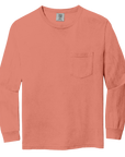 C4410 Comfort Colors® Custom Long-Sleeve Pocket Tee